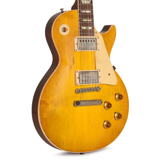 Gibson Custom Shop Murphy Lab 1958 Les Paul Standard Reissue Lemon Burst Heavy Aged Electric Guitars / Solid Body