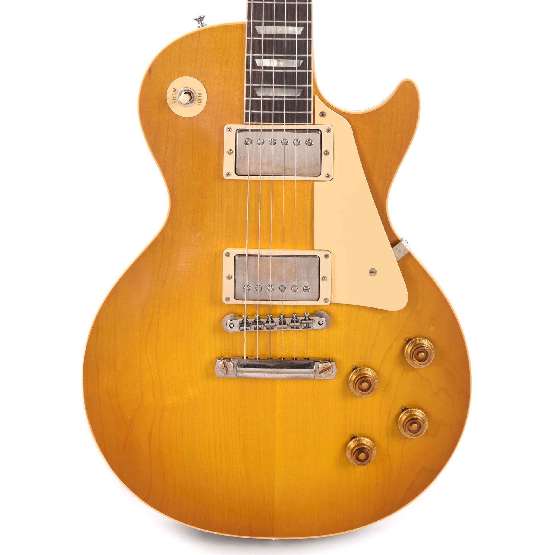 Gibson Custom Shop Murphy Lab 1958 Les Paul Standard Reissue Lemon Burst Light Aged Electric Guitars / Solid Body