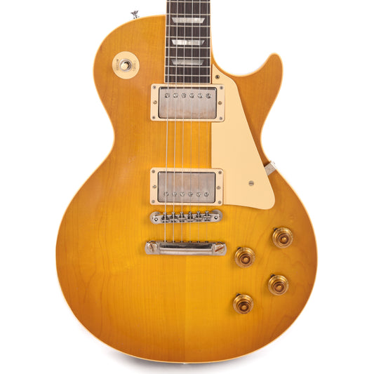 Gibson Custom Shop Murphy Lab 1958 Les Paul Standard Reissue Lemon Burst Light Aged Electric Guitars / Solid Body