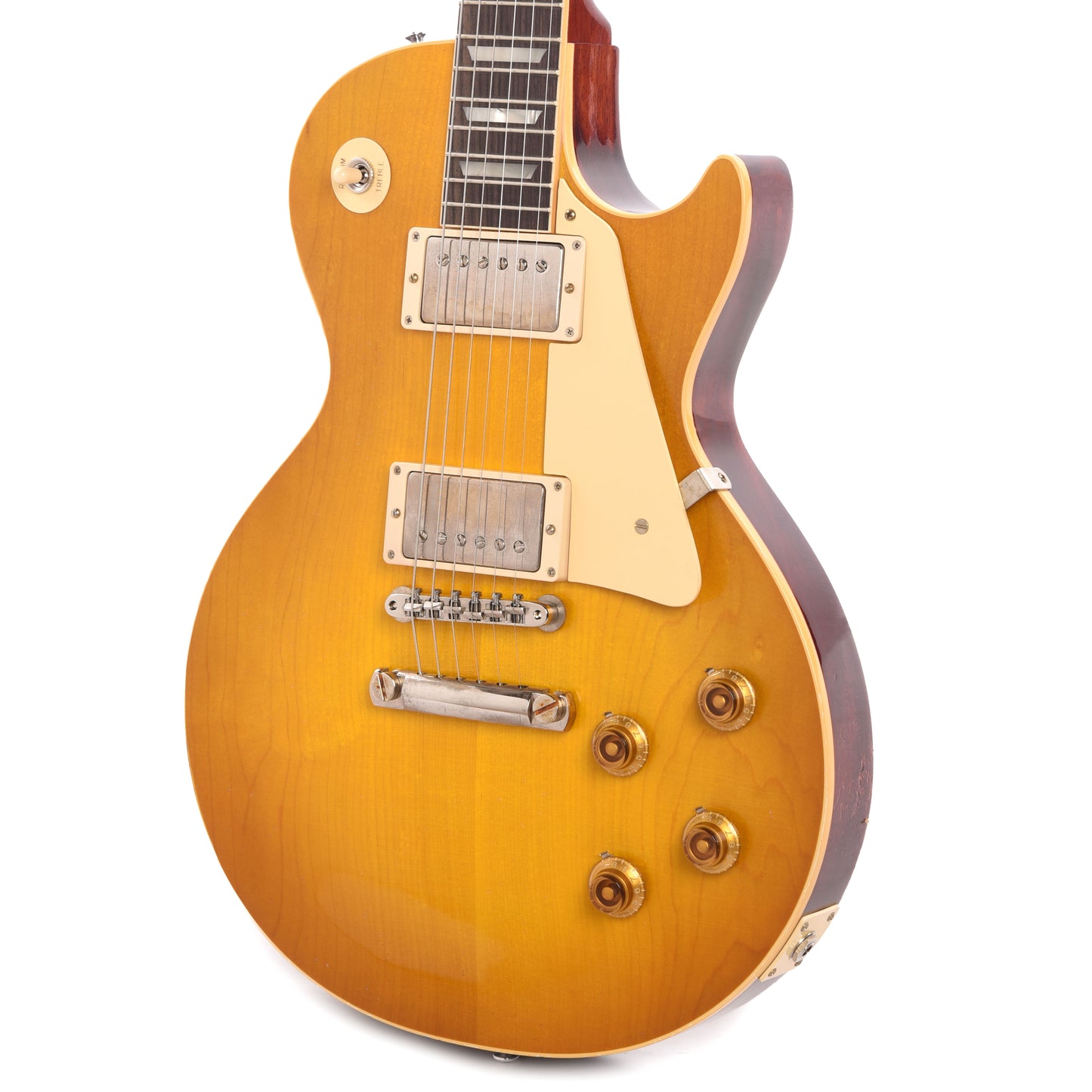 Gibson Custom Shop Murphy Lab 1958 Les Paul Standard Reissue Lemon Burst Light Aged Electric Guitars / Solid Body