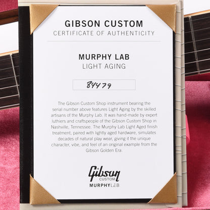 Gibson Custom Shop Murphy Lab 1958 Les Paul Standard Reissue Lemon Burst Light Aged Electric Guitars / Solid Body