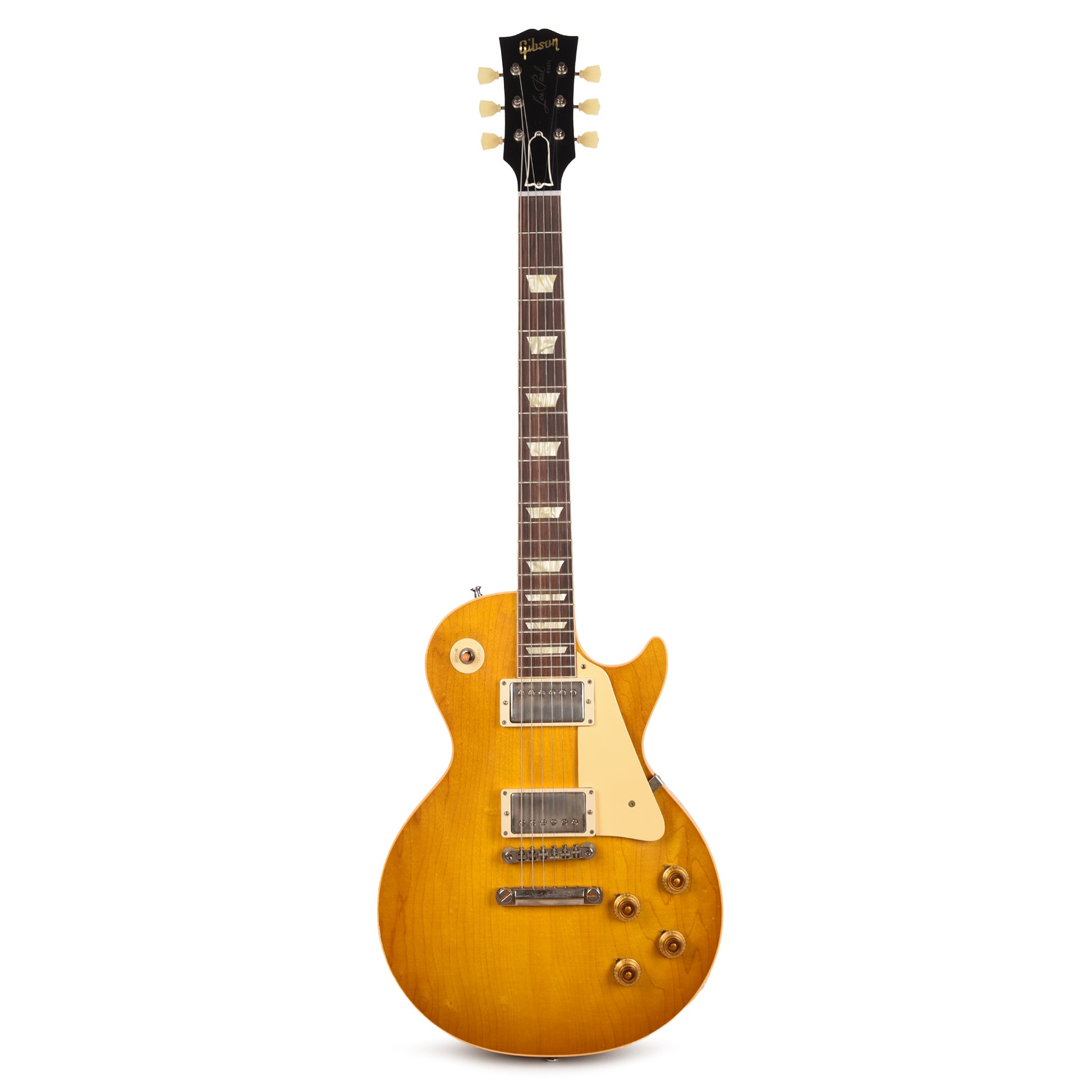 Gibson Custom Shop Murphy Lab 1958 Les Paul Standard Reissue Lemon Burst Light Aged Electric Guitars / Solid Body