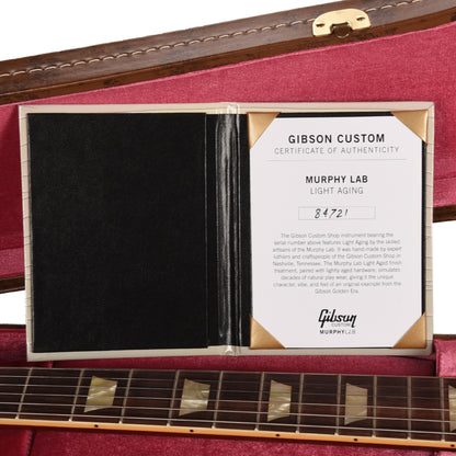 Gibson Custom Shop Murphy Lab 1958 Les Paul Standard Reissue Lemon Burst Light Aged Electric Guitars / Solid Body