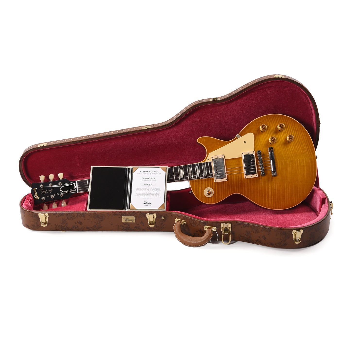 Gibson Custom Shop Murphy Lab 1959 Les Paul Standard "CME Spec" Chambered Dirty Lemon Fade Ultra Light Aged w/Lightweight Back Electric Guitars / Solid Body