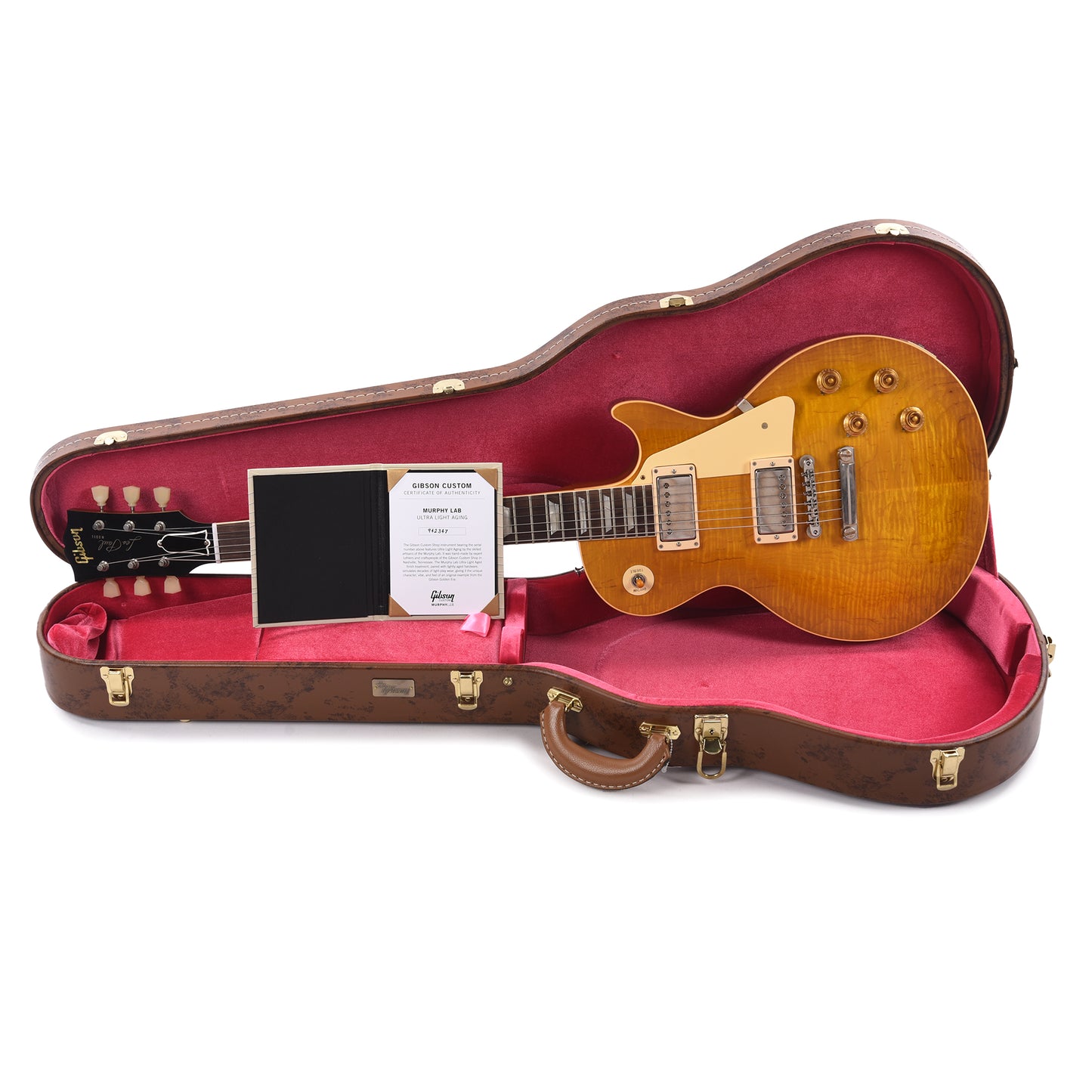 Gibson Custom Shop Murphy Lab 1959 Les Paul Standard "CME Spec" Chambered Dirty Lemon Fade Ultra Light Aged w/Lightweight Back Electric Guitars / Solid Body