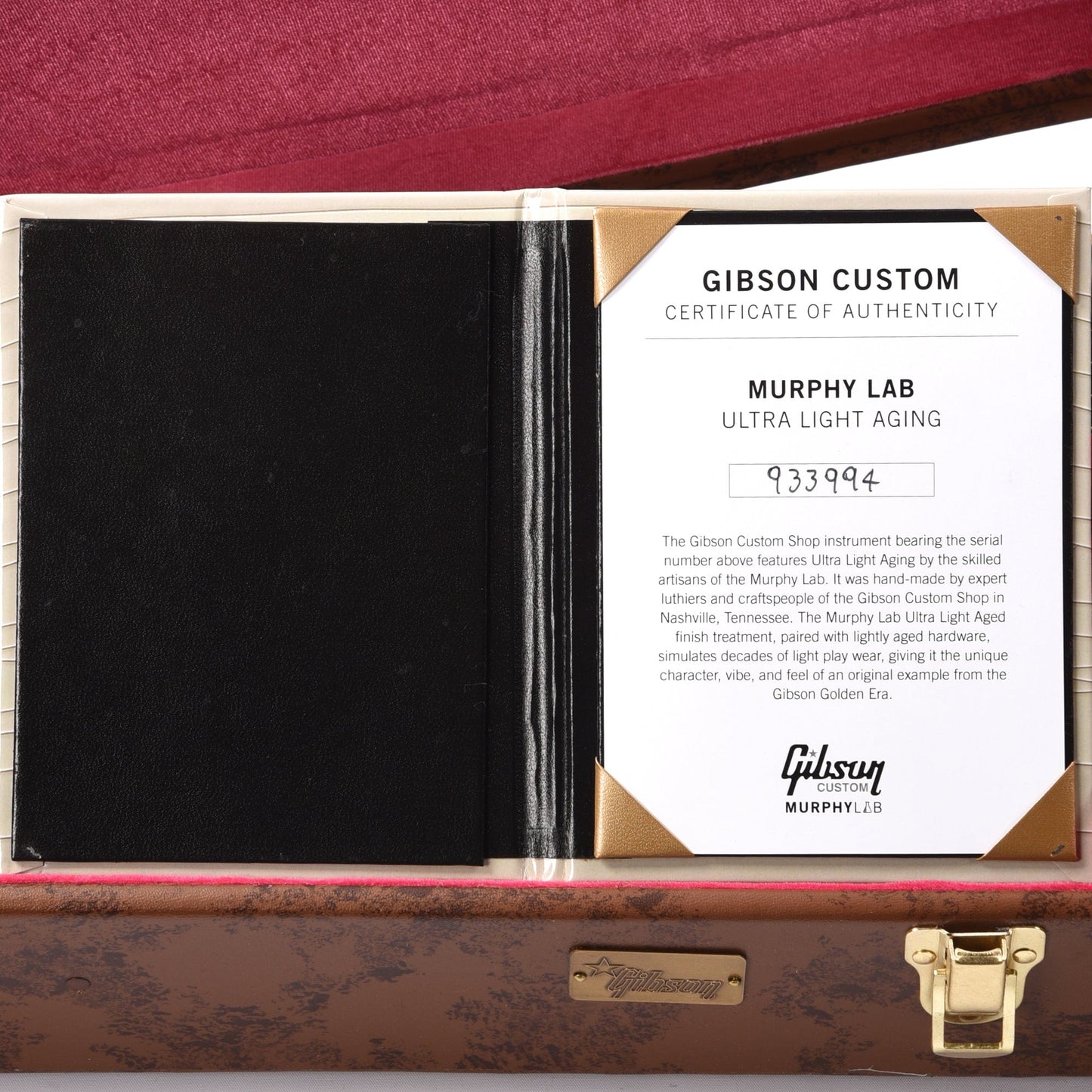Gibson Custom Shop Murphy Lab 1959 Les Paul Standard "CME Spec" Chambered Dirty Lemon Fade Ultra Light Aged w/Lightweight Back Electric Guitars / Solid Body