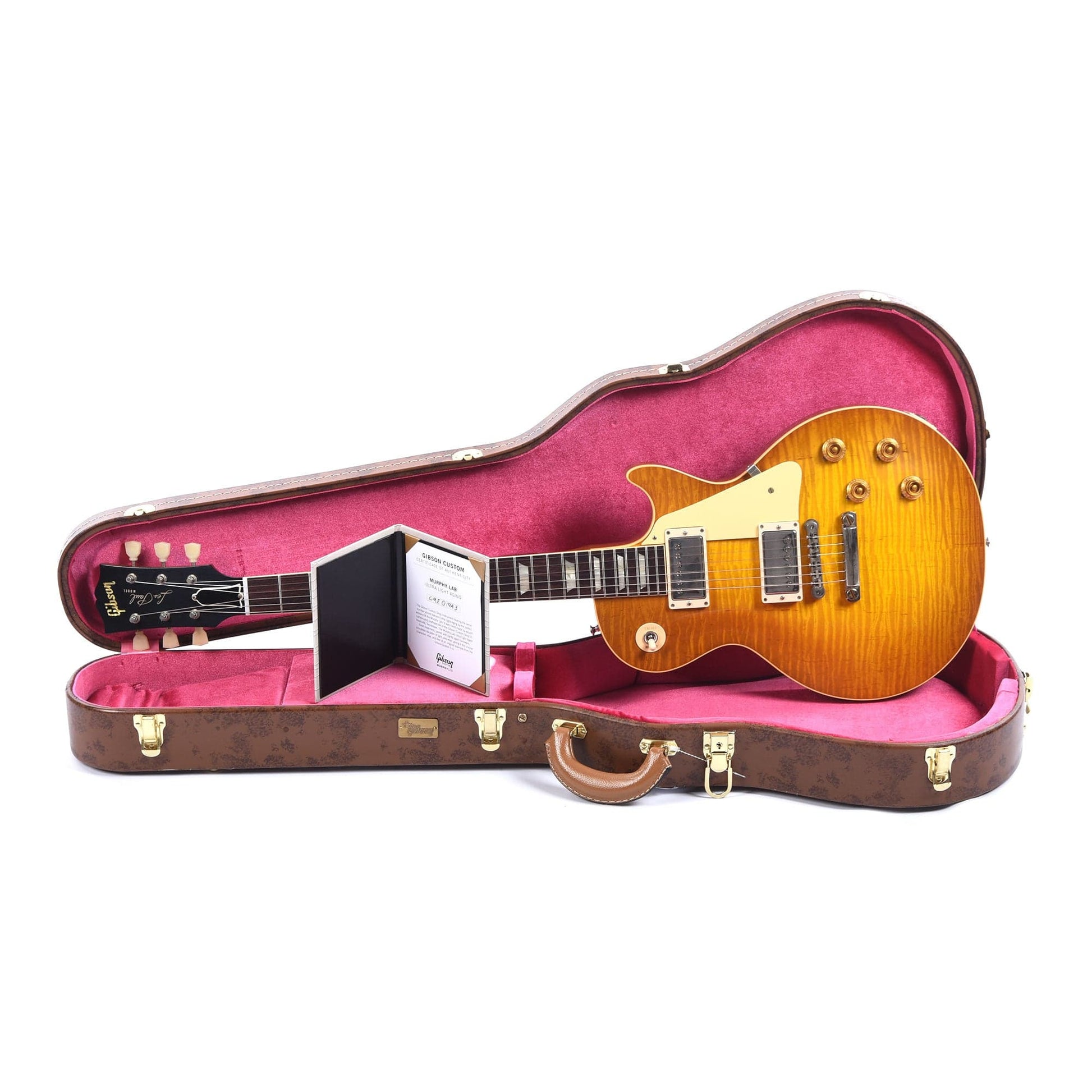 Gibson Custom Shop Murphy Lab 1959 Les Paul Standard "CME Spec" Dirty Lemon Fade Ultra Light Aged w/Lightweight Back Electric Guitars / Solid Body