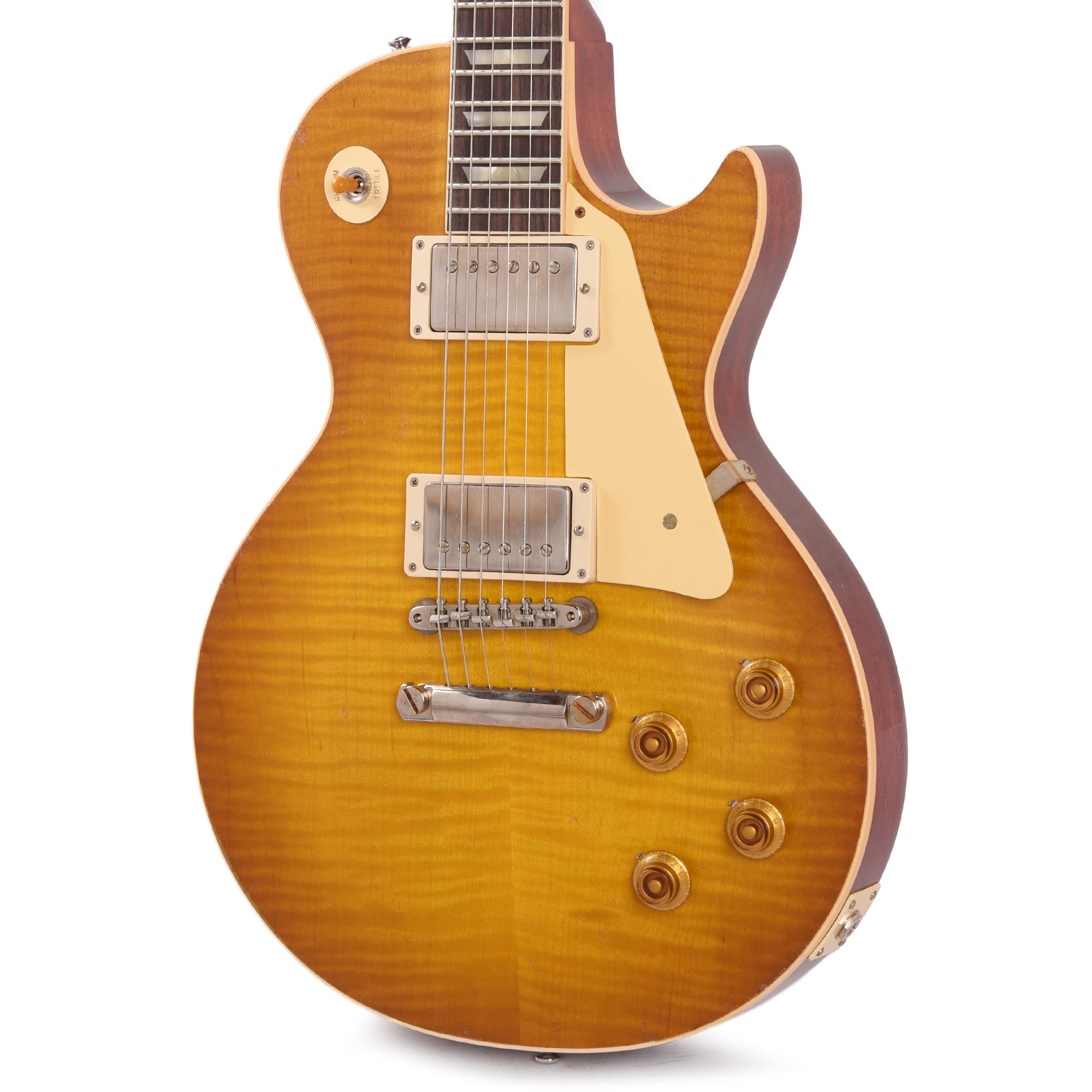 Gibson Custom Shop Murphy Lab 1959 Les Paul Standard Reissue Dirty Lemon Light Aged Electric Guitars / Solid Body