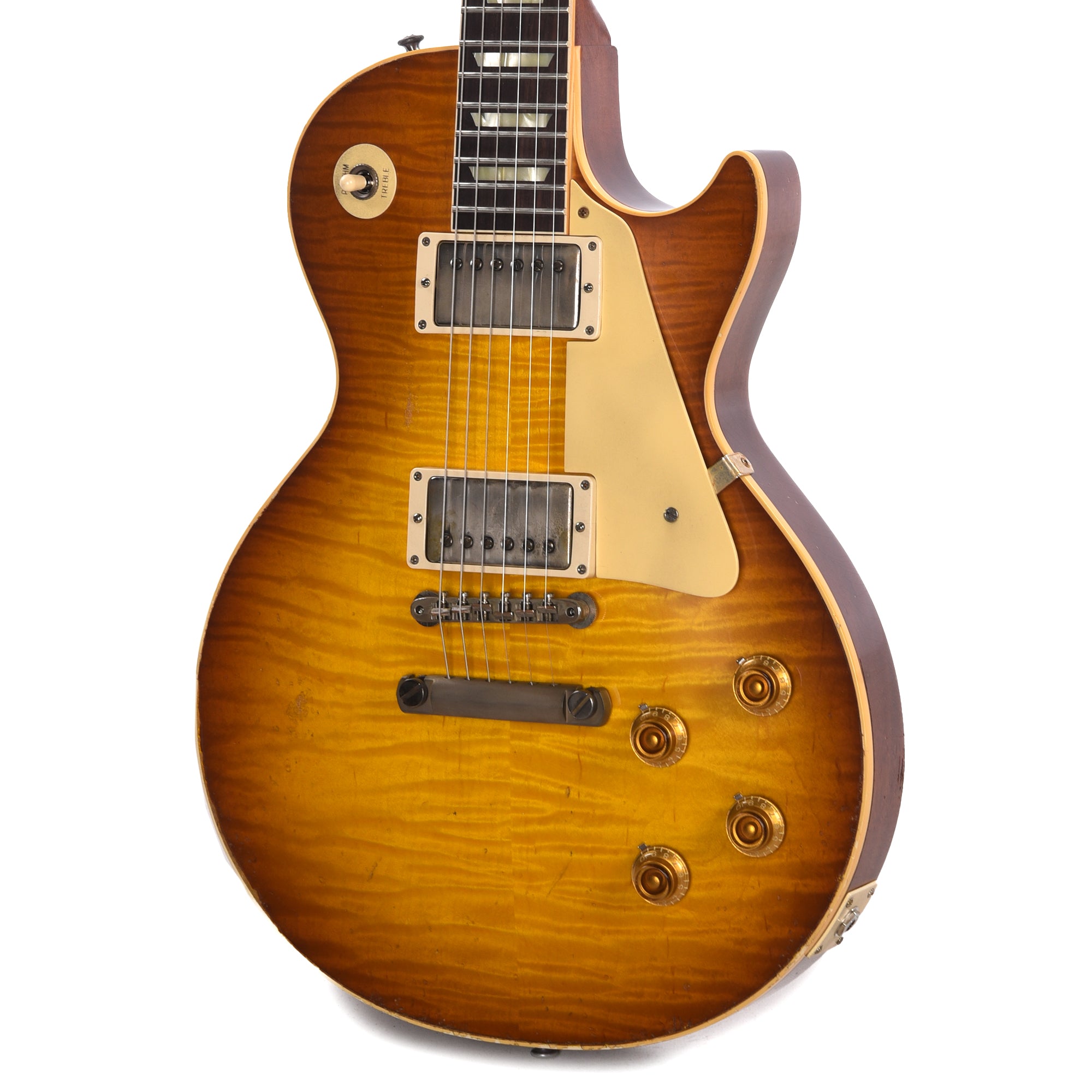 Gibson Custom Shop Murphy Lab 1959 Les Paul Standard Reissue Golden Poppy Burst Heavy Aged Electric Guitars / Solid Body