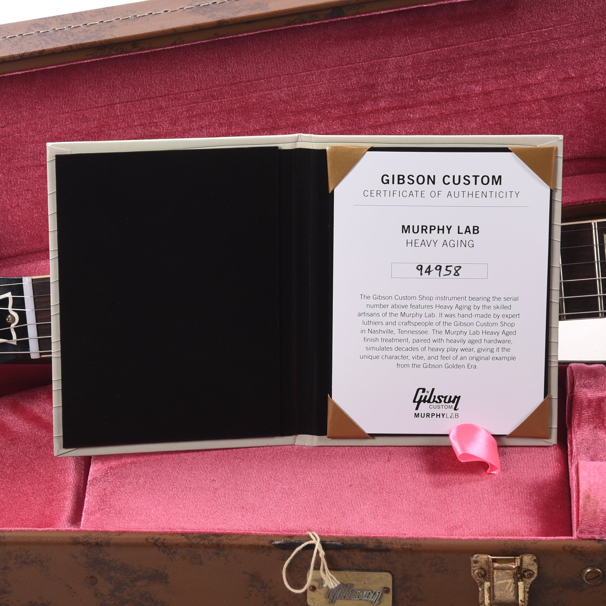Gibson Custom Shop Murphy Lab 1959 Les Paul Standard Reissue Golden Poppy Burst Heavy Aged Electric Guitars / Solid Body