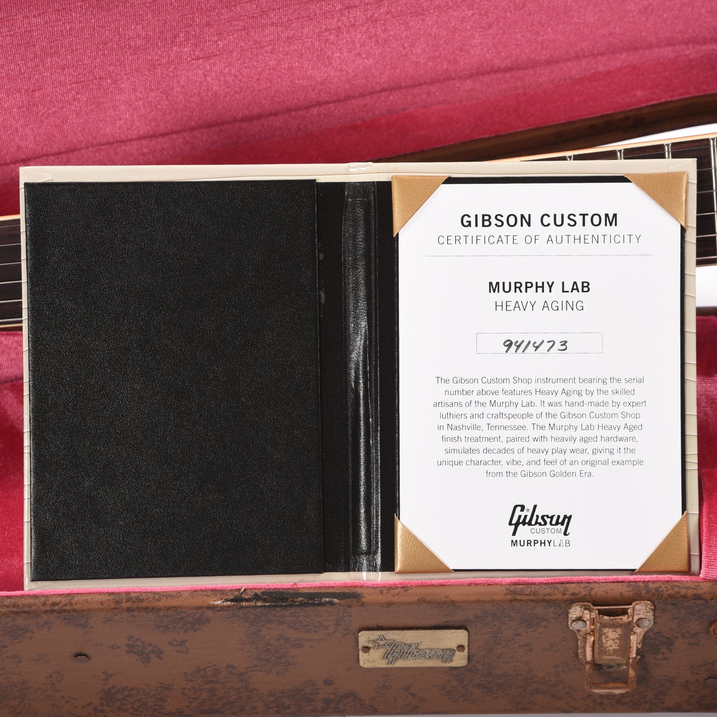 Gibson Custom Shop Murphy Lab 1959 Les Paul Standard Reissue Golden Poppy Burst Heavy Aged Electric Guitars / Solid Body