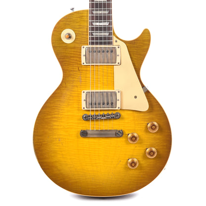 Gibson Custom Shop Murphy Lab 1959 Les Paul Standard Reissue Green Lemon Fade Heavy Aged Electric Guitars / Solid Body