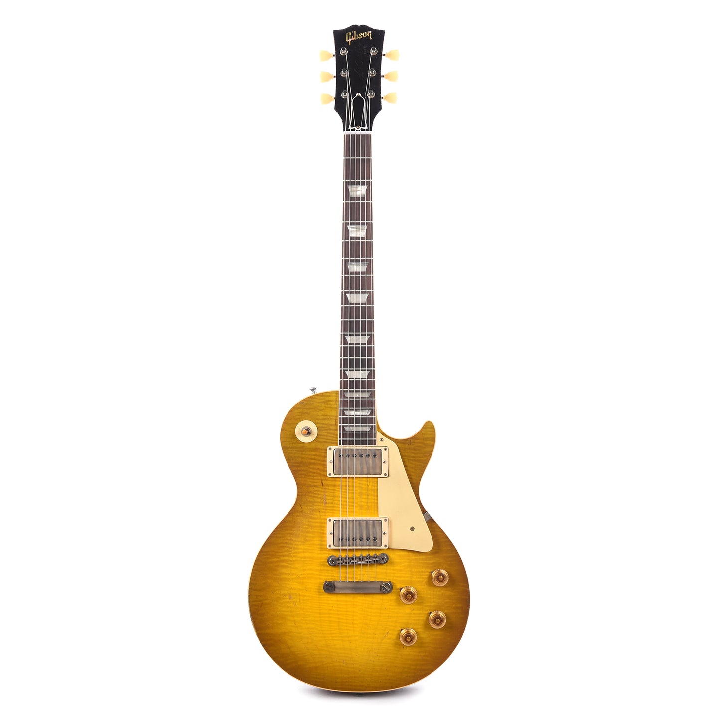 Gibson Custom Shop Murphy Lab 1959 Les Paul Standard Reissue Green Lemon Fade Heavy Aged Electric Guitars / Solid Body