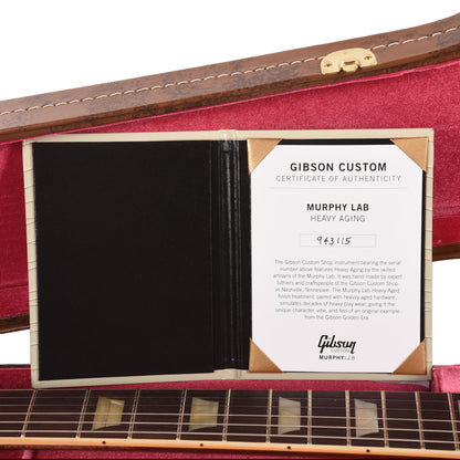 Gibson Custom Shop Murphy Lab 1959 Les Paul Standard Reissue Green Lemon Fade Heavy Aged Electric Guitars / Solid Body