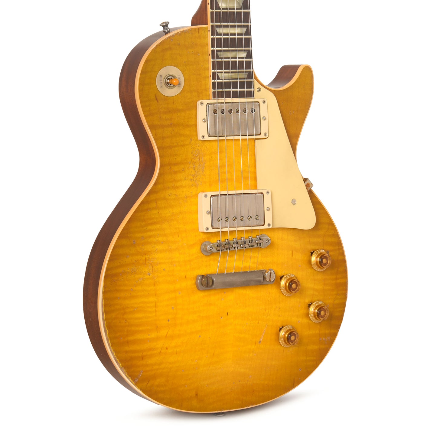 Gibson Custom Shop Murphy Lab 1959 Les Paul Standard Reissue Green Lemon Fade Heavy Aged Electric Guitars / Solid Body