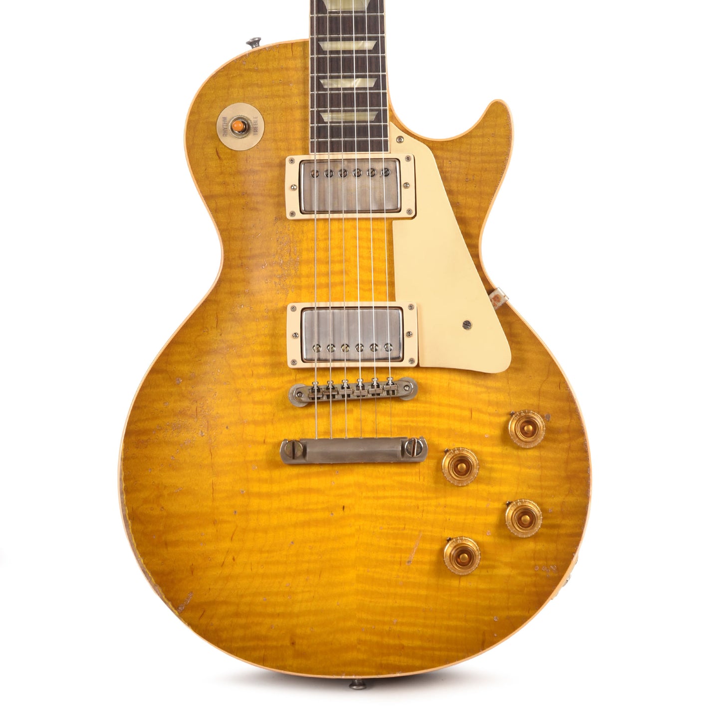 Gibson Custom Shop Murphy Lab 1959 Les Paul Standard Reissue Green Lemon Fade Heavy Aged Electric Guitars / Solid Body
