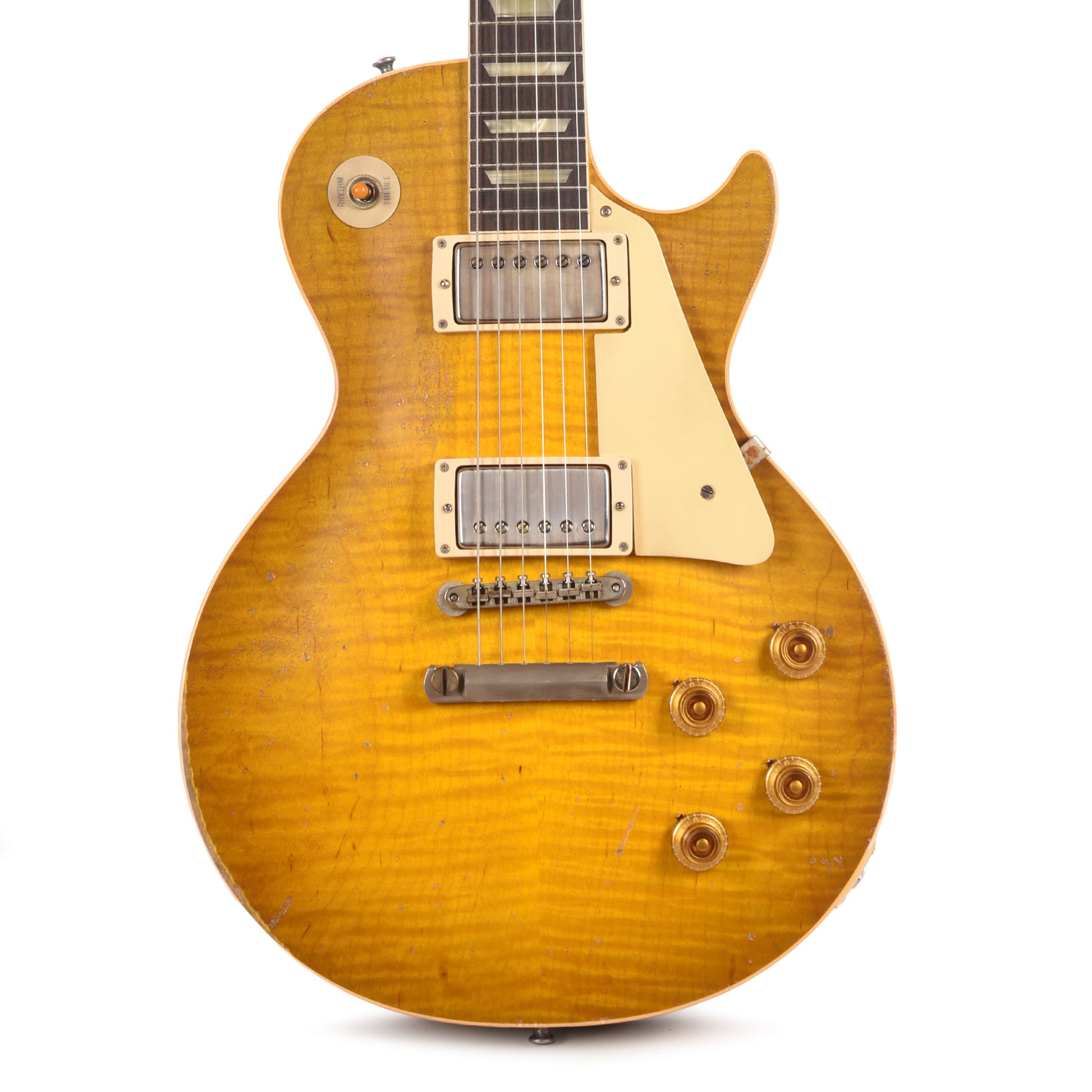 Gibson Custom Shop Murphy Lab 1959 Les Paul Standard Reissue Green Lemon Fade Heavy Aged Electric Guitars / Solid Body