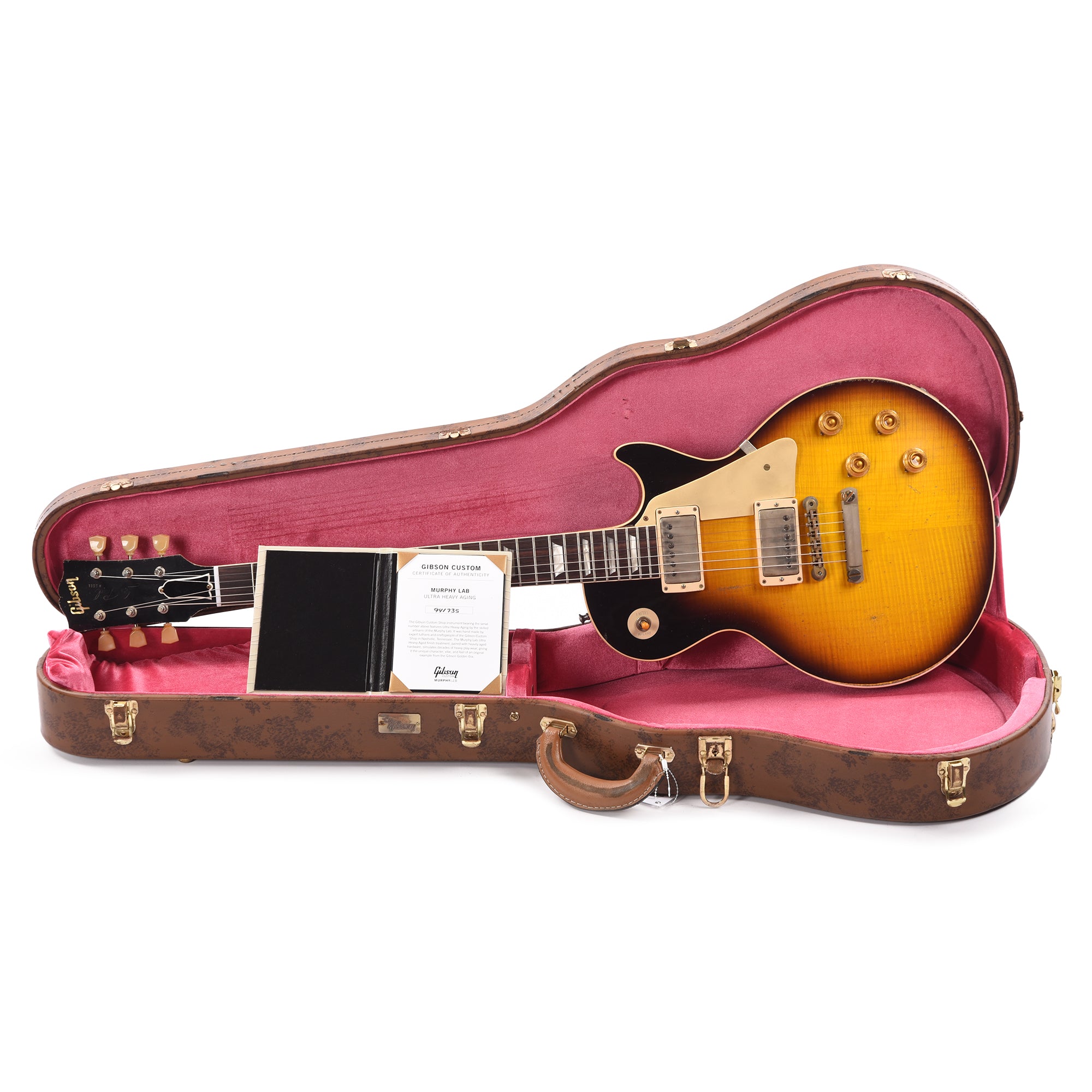 Gibson Custom Shop Murphy Lab 1959 Les Paul Standard Reissue Kindred Burst Ultra Heavy Aged Electric Guitars / Solid Body