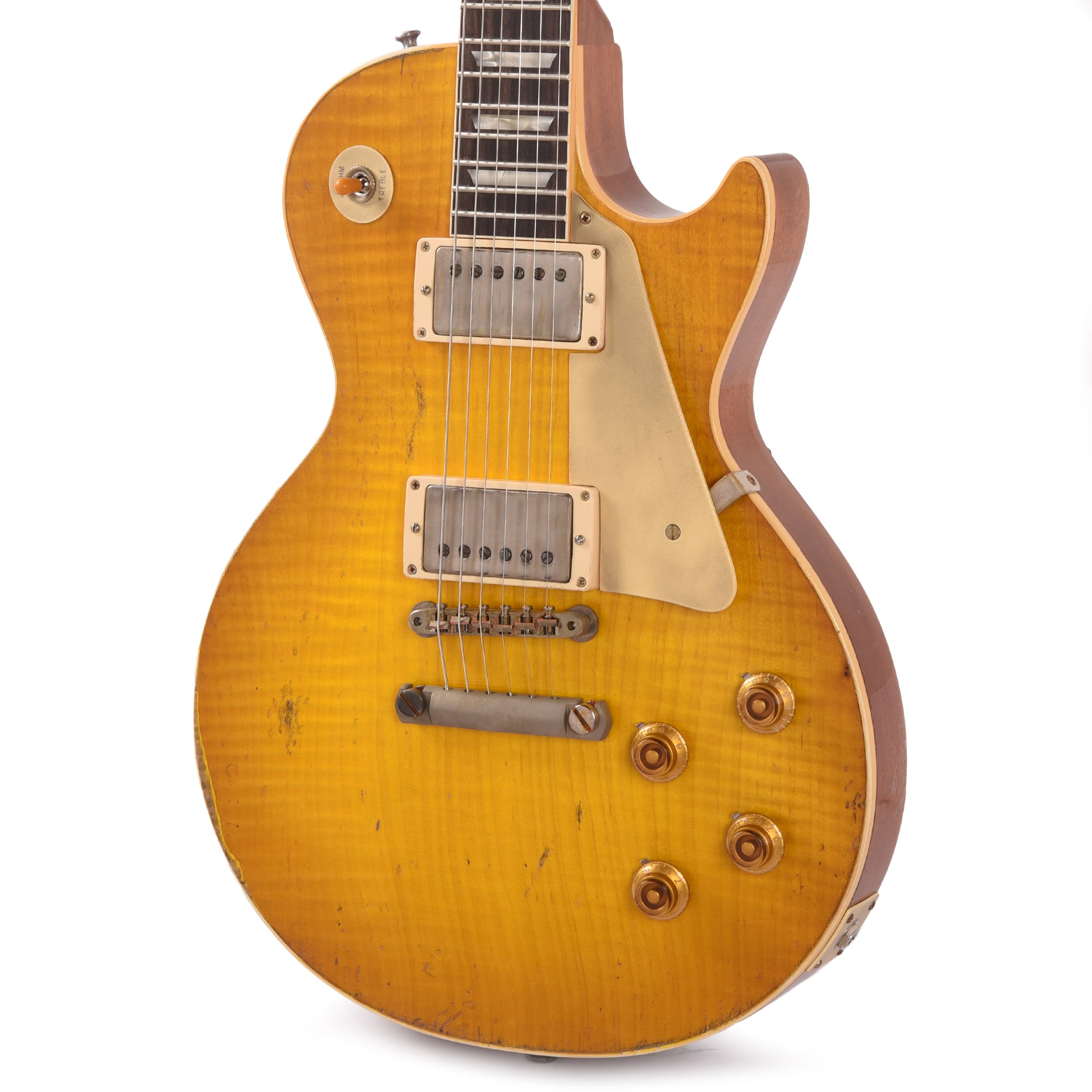 Gibson Custom Shop Murphy Lab 1959 Les Paul Standard Reissue Lemon Burst Ultra Heavy Aged Electric Guitars / Solid Body