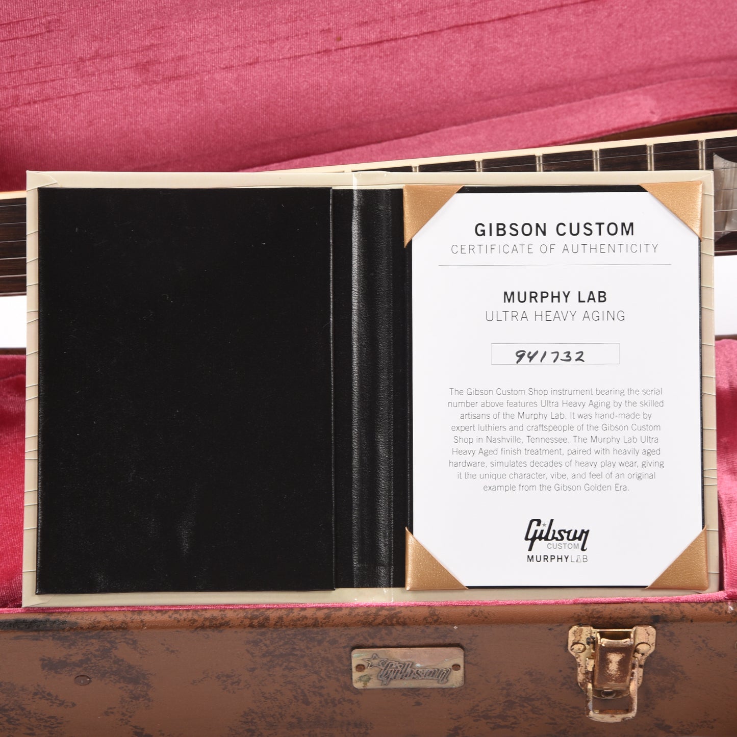 Gibson Custom Shop Murphy Lab 1959 Les Paul Standard Reissue Lemon Burst Ultra Heavy Aged Electric Guitars / Solid Body