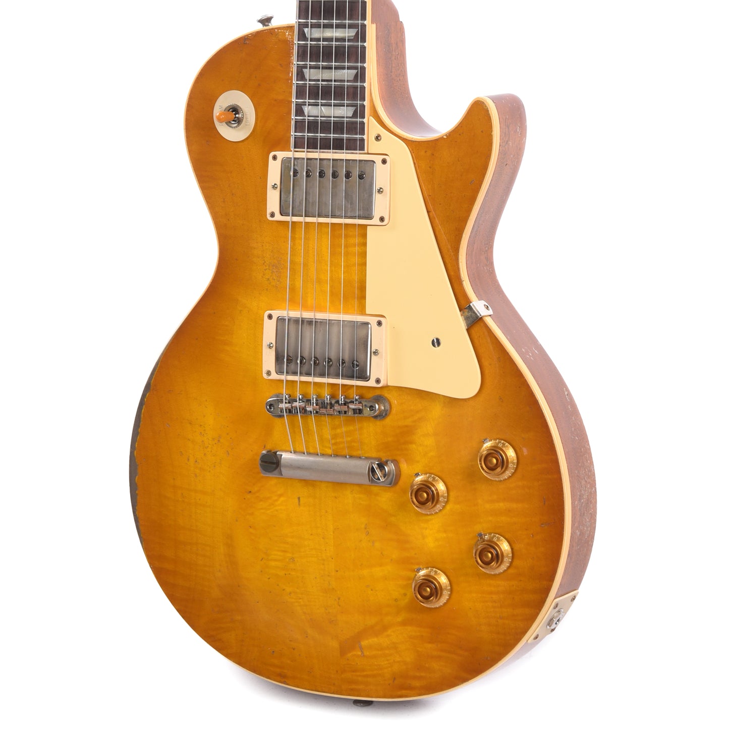 Gibson Custom Shop Murphy Lab 1959 Les Paul Standard Reissue Lemon Burst Ultra Heavy Aged Electric Guitars / Solid Body