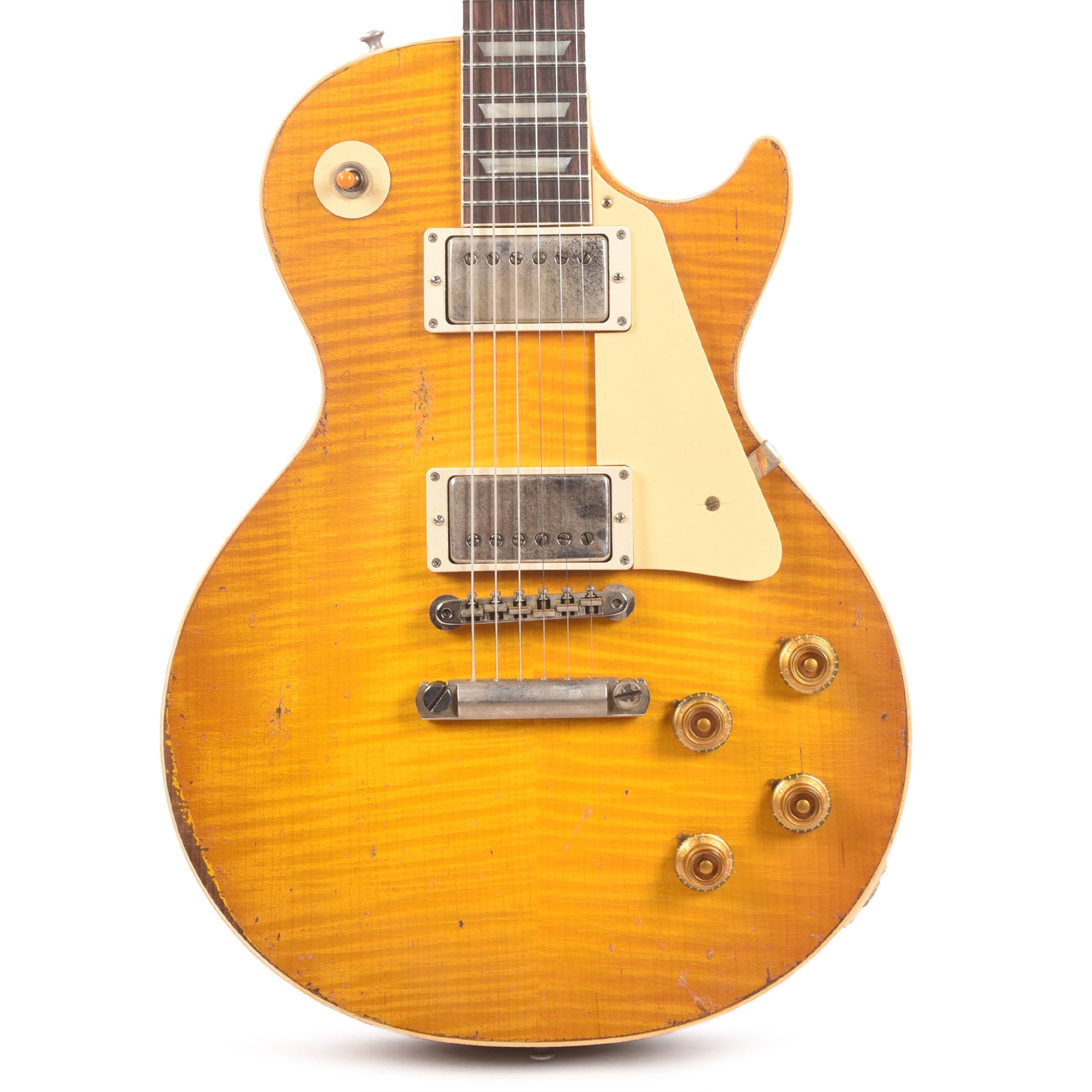 Gibson Custom Shop Murphy Lab 1959 Les Paul Standard Reissue Lemon Burst Ultra Heavy Aged Electric Guitars / Solid Body