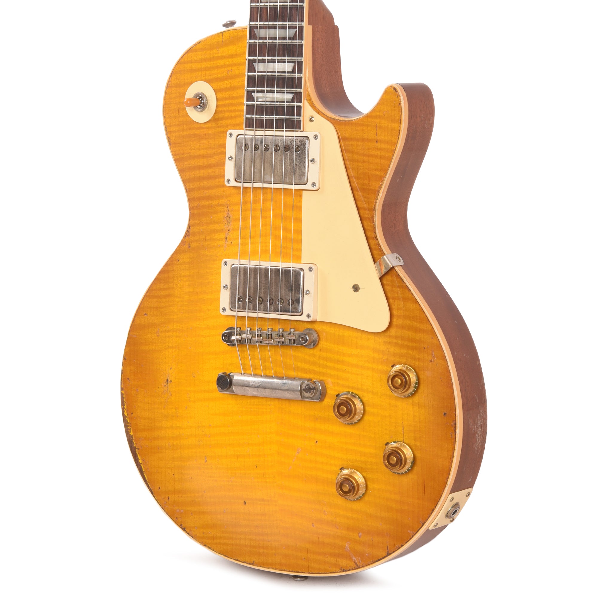 Gibson Custom Shop Murphy Lab 1959 Les Paul Standard Reissue Lemon Burst Ultra Heavy Aged Electric Guitars / Solid Body