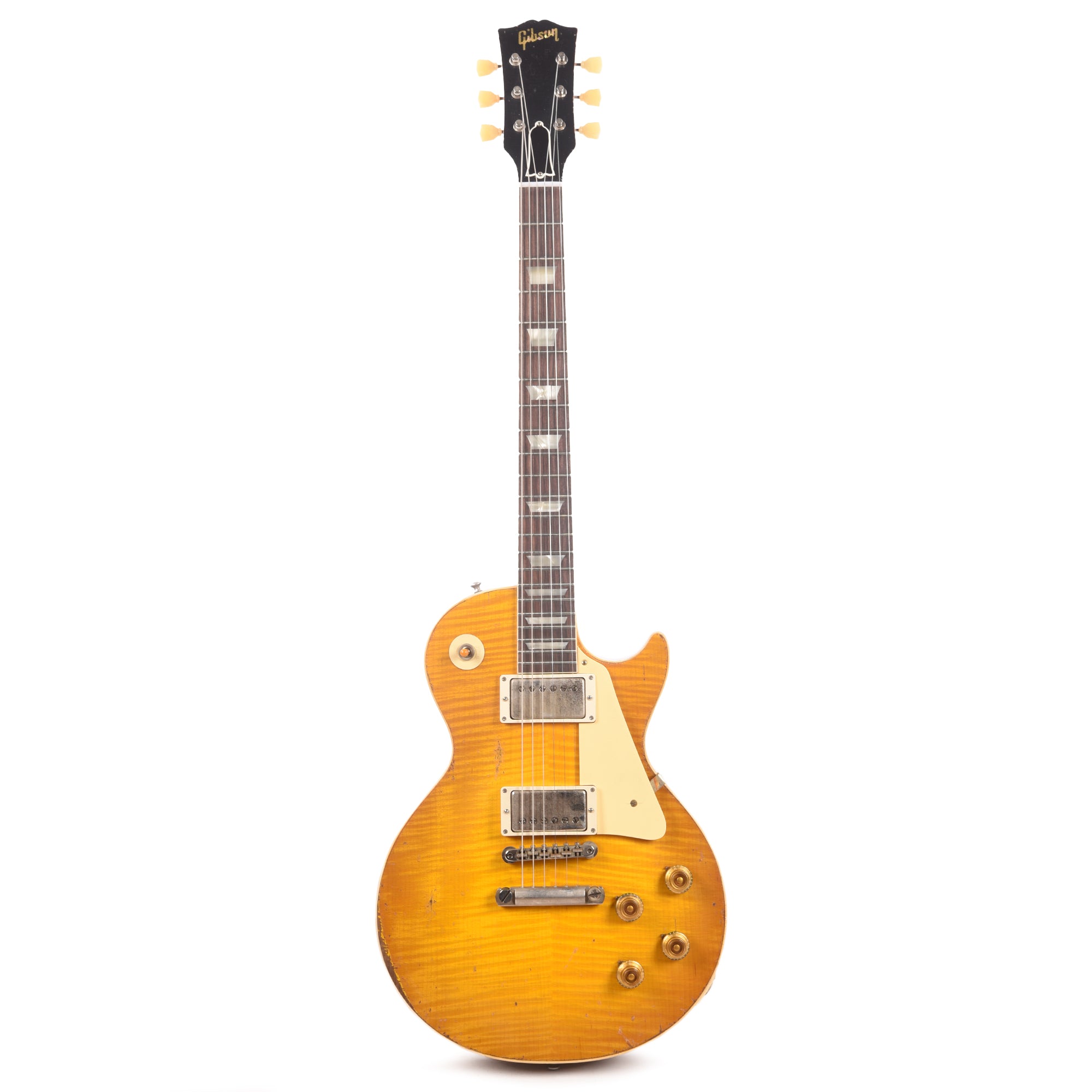 Gibson Custom Shop Murphy Lab 1959 Les Paul Standard Reissue Lemon Burst Ultra Heavy Aged Electric Guitars / Solid Body