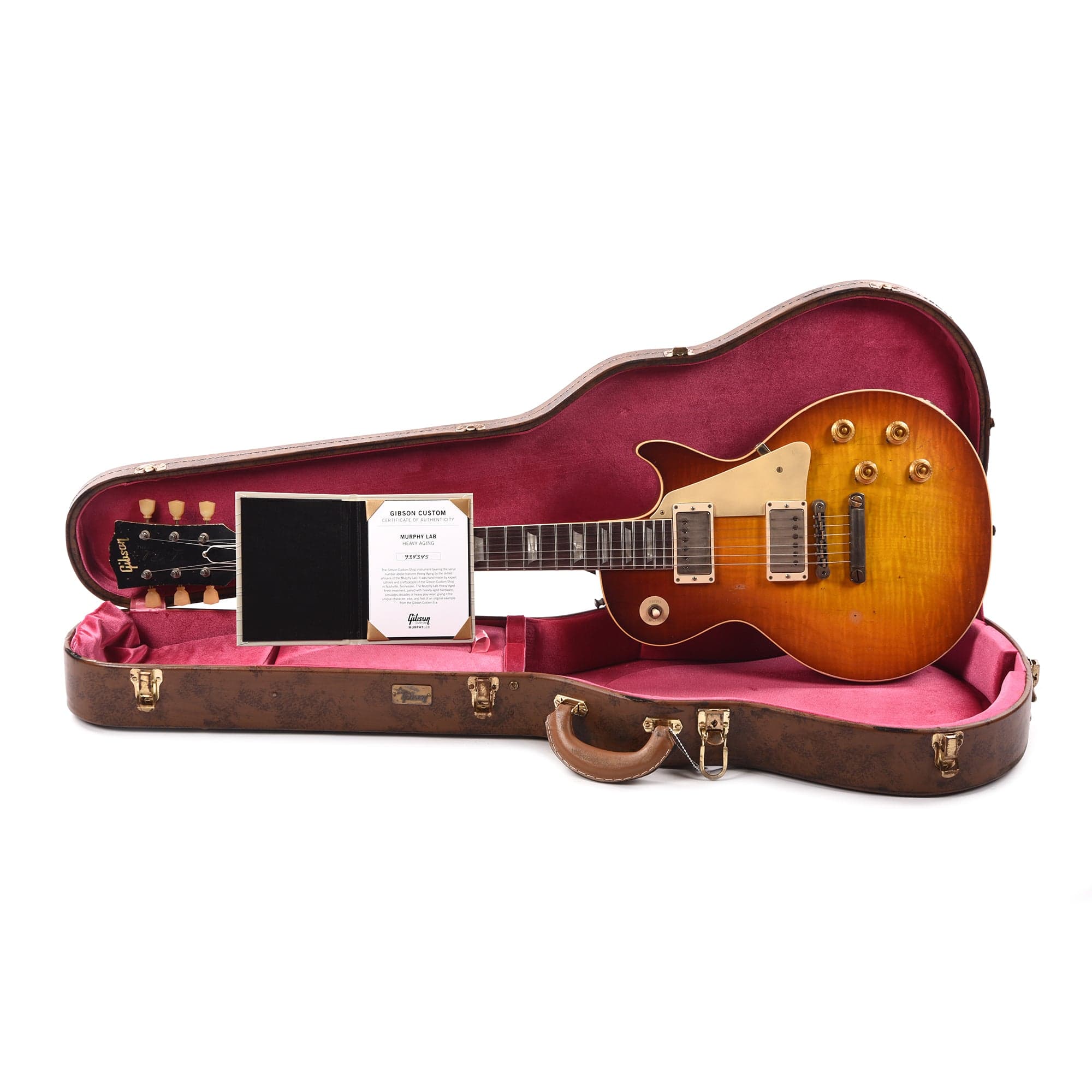 Gibson Custom Shop Murphy Lab 1959 Les Paul Standard Reissue Slow Iced Tea Fade Heavy Aged Electric Guitars / Solid Body