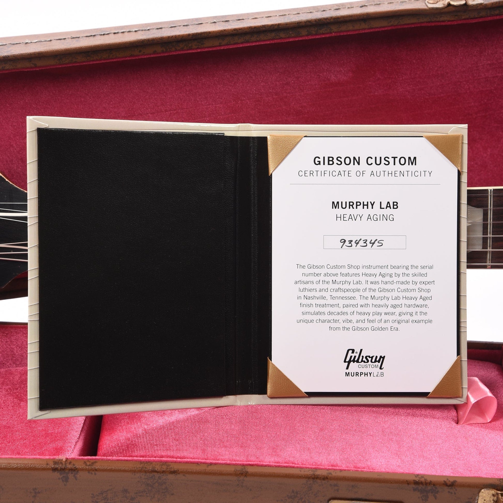 Gibson Custom Shop Murphy Lab 1959 Les Paul Standard Reissue Slow Iced Tea Fade Heavy Aged Electric Guitars / Solid Body