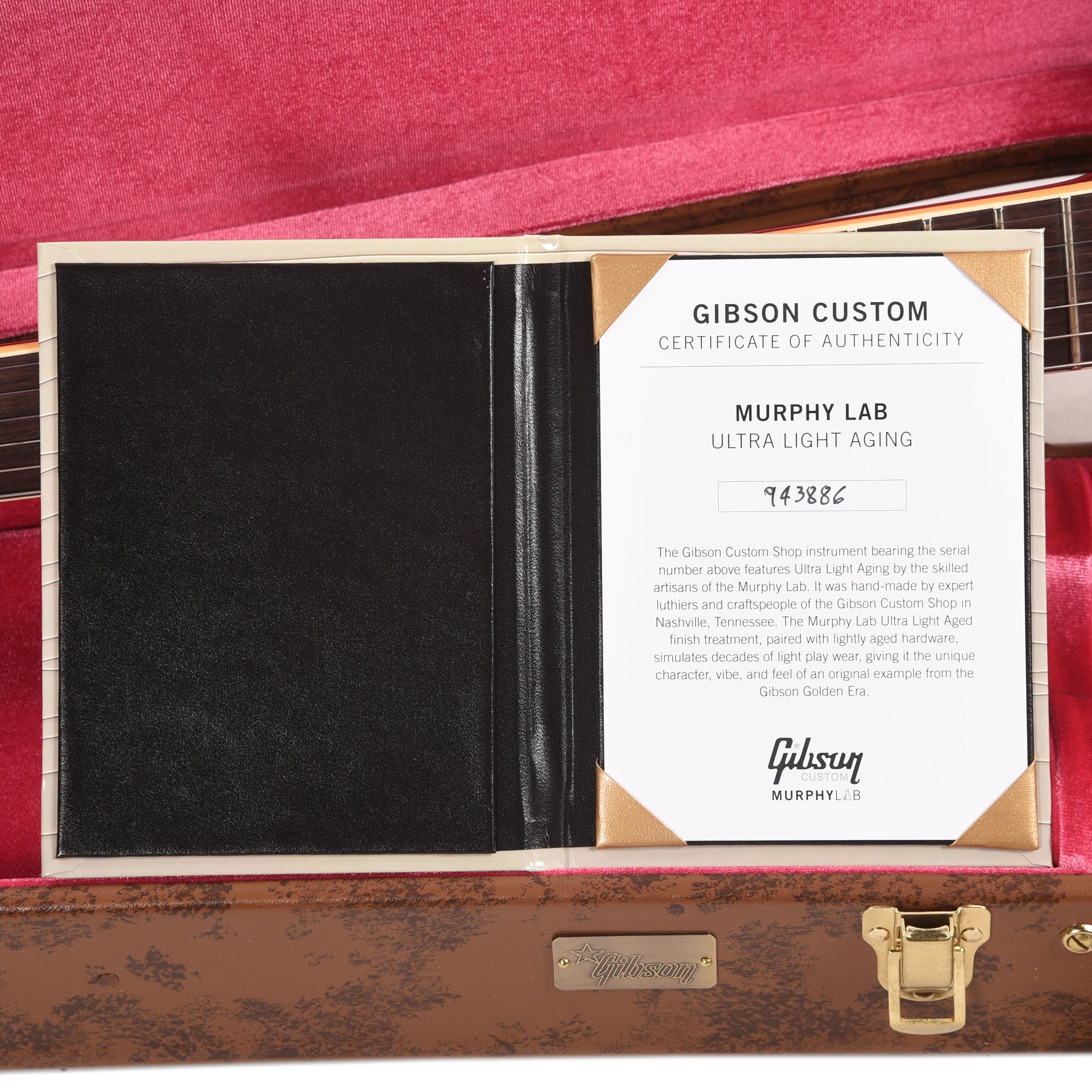 Gibson Custom Shop Murphy Lab 1959 Les Paul Standard Reissue Sunrise Teaburst Ultra Light Aged Electric Guitars / Solid Body