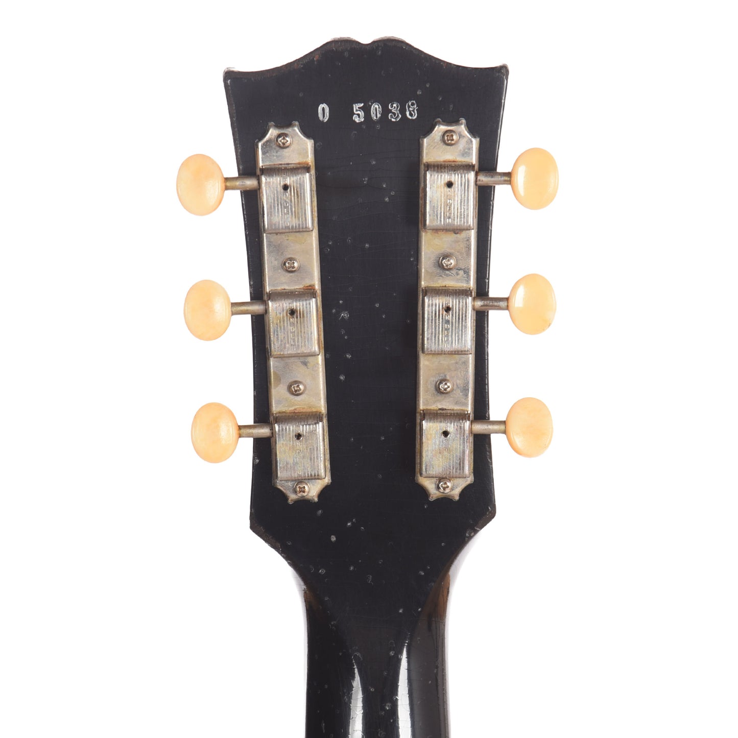 Gibson Custom Shop Murphy Lab 1960 Les Paul Junior Double Cut Reissue Ebony Ultra Heavy Aged Electric Guitars / Solid Body