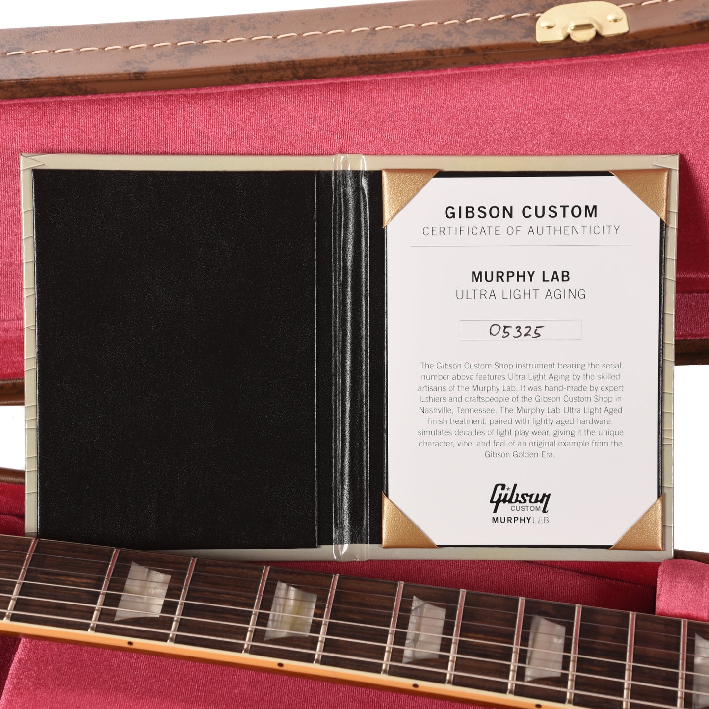 Gibson Custom Shop Murphy Lab 1960 Les Paul Standard "CME Spec" Chambered Heritage Cherry Sunburst Ultra Light Aged w/Lightweight Back Electric Guitars / Solid Body
