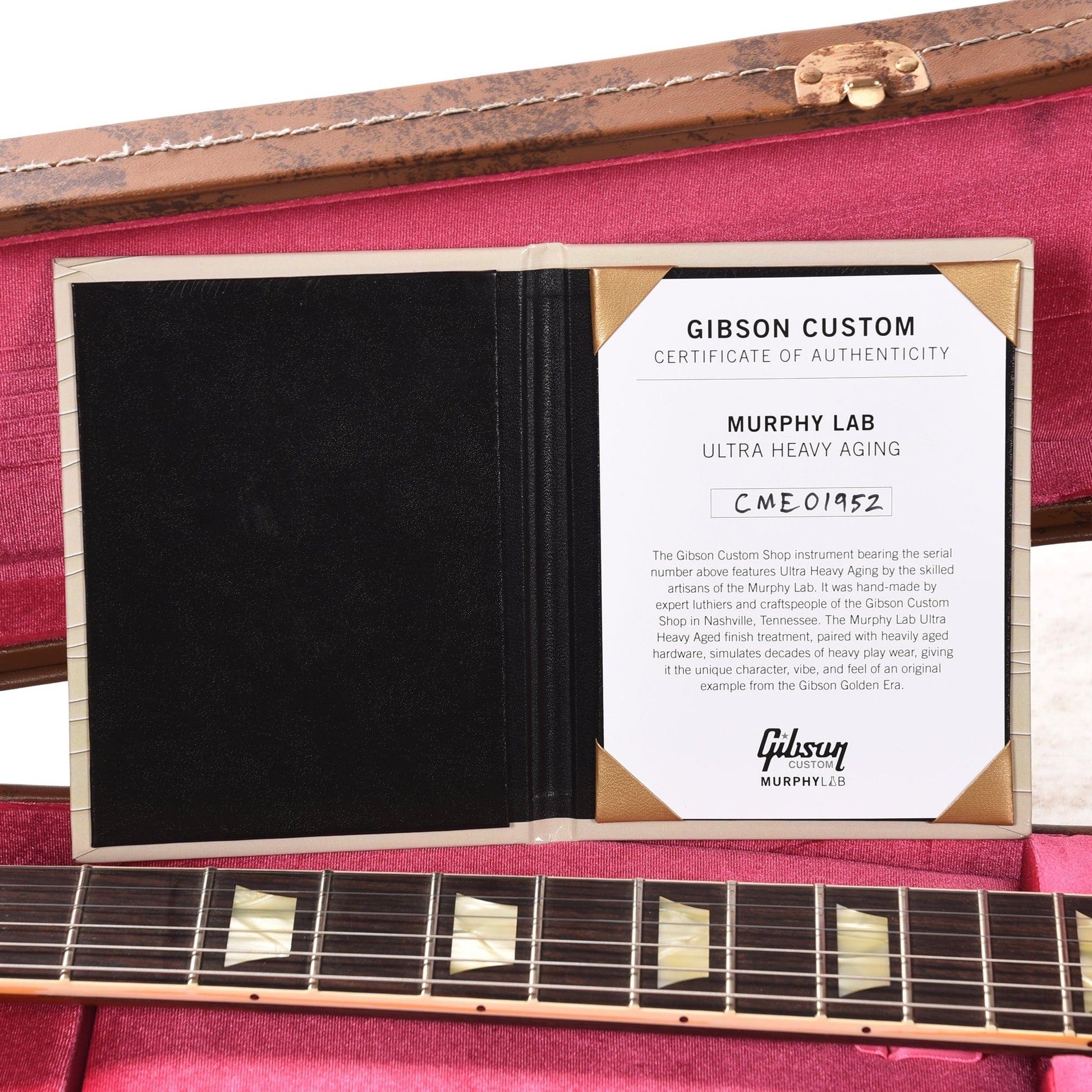 Gibson Custom Shop Murphy Lab 1960 Les Paul Standard "CME Spec" Heritage Cherry Sunburst Ultra Heavy Aged w/Grovers Electric Guitars / Solid Body