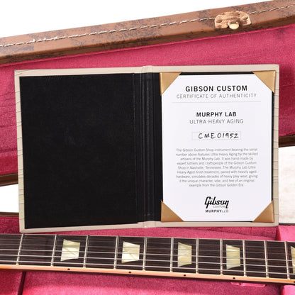 Gibson Custom Shop Murphy Lab 1960 Les Paul Standard "CME Spec" Heritage Cherry Sunburst Ultra Heavy Aged w/Grovers Electric Guitars / Solid Body