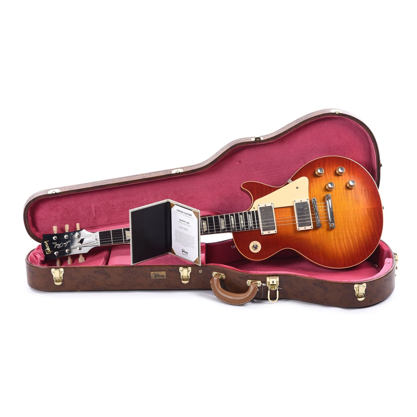 Gibson Custom Shop Murphy Lab 1960 Les Paul Standard "CME Spec" Heritage Cherry Sunburst Ultra Light Aged Electric Guitars / Solid Body