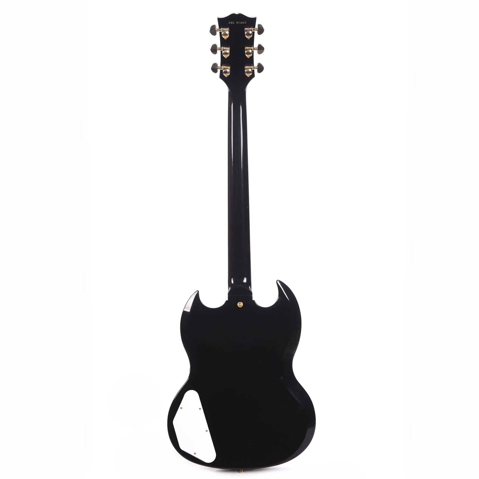Gibson Custom Shop Murphy Lab 1961 Les Paul/SG Custom "CME Spec" Heavy Antique Ebony Ultra Light Aged w/Sideways Vibrola (Serial #CME01922) Electric Guitars / Solid Body