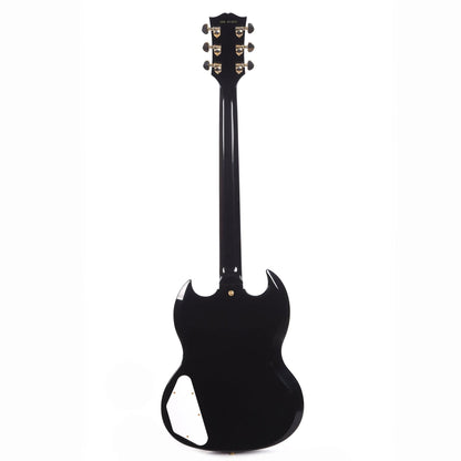 Gibson Custom Shop Murphy Lab 1961 Les Paul/SG Custom "CME Spec" Heavy Antique Ebony Ultra Light Aged w/Sideways Vibrola (Serial #CME01922) Electric Guitars / Solid Body
