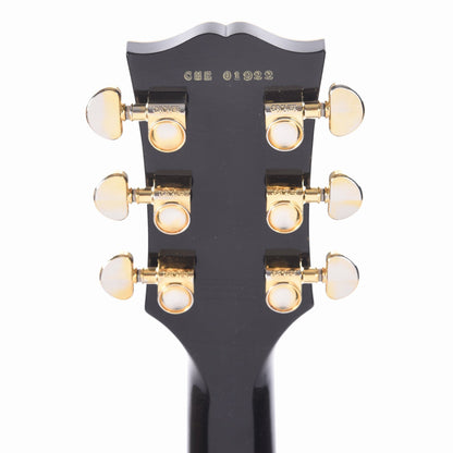 Gibson Custom Shop Murphy Lab 1961 Les Paul/SG Custom "CME Spec" Heavy Antique Ebony Ultra Light Aged w/Sideways Vibrola (Serial #CME01922) Electric Guitars / Solid Body