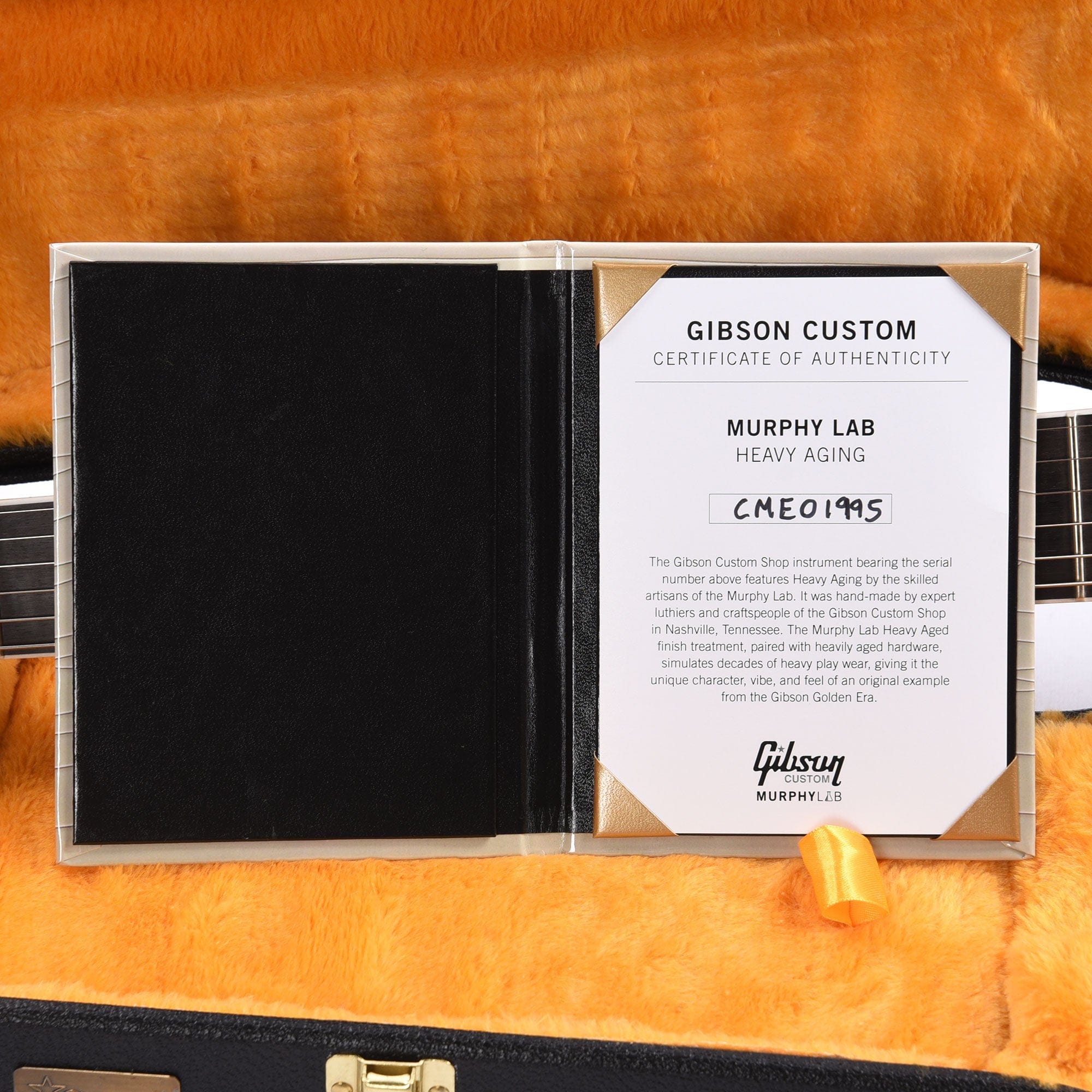 Gibson Custom Shop Murphy Lab 1961 Les Paul/SG Custom 