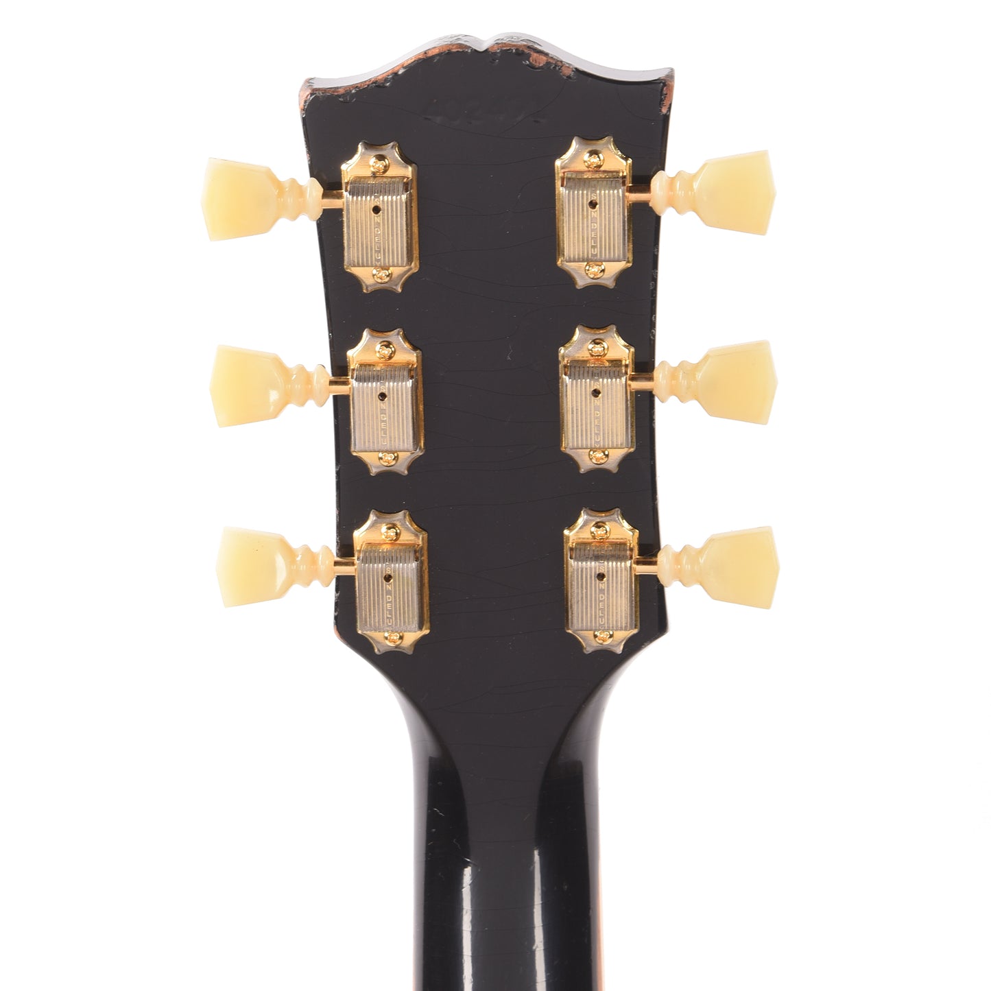 Gibson Custom Shop Murphy Lab 1961 Les Paul/SG Standard "CME Spec" Heavy Antique Ebony Heavy Aged w/Maestro Vibrola Electric Guitars / Solid Body