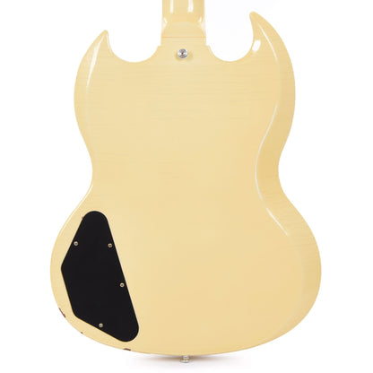 Gibson Custom Shop Murphy Lab 1961 Les Paul SG Standard "CME Spec" Light Aged Antique Polaris White w/Stop Bar & Grovers Electric Guitars / Solid Body