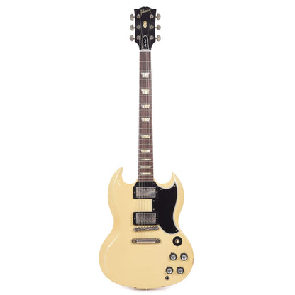 Gibson Custom Shop Murphy Lab 1961 Les Paul SG Standard "CME Spec" Light Aged Antique Polaris White w/Stop Bar & Grovers Electric Guitars / Solid Body