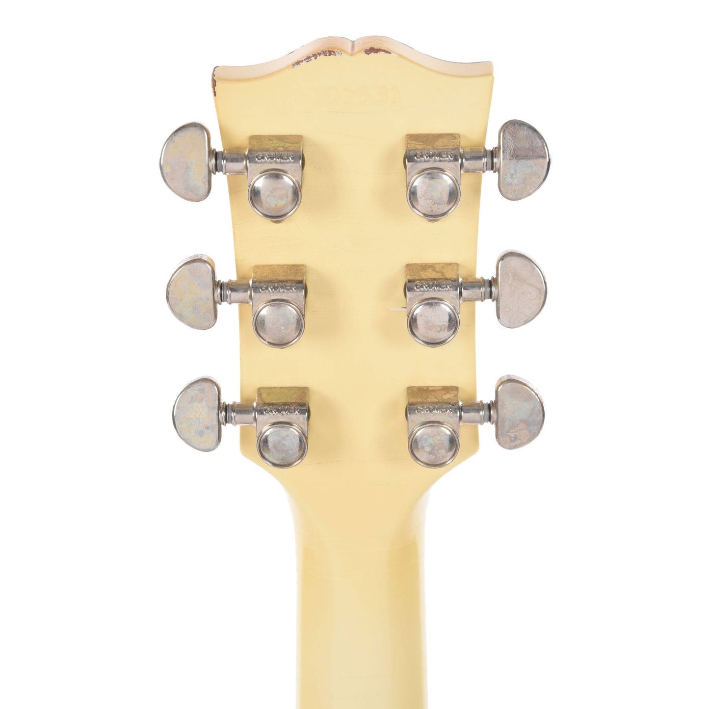 Gibson Custom Shop Murphy Lab 1961 Les Paul SG Standard "CME Spec" Light Aged Antique Polaris White w/Stop Bar & Grovers Electric Guitars / Solid Body