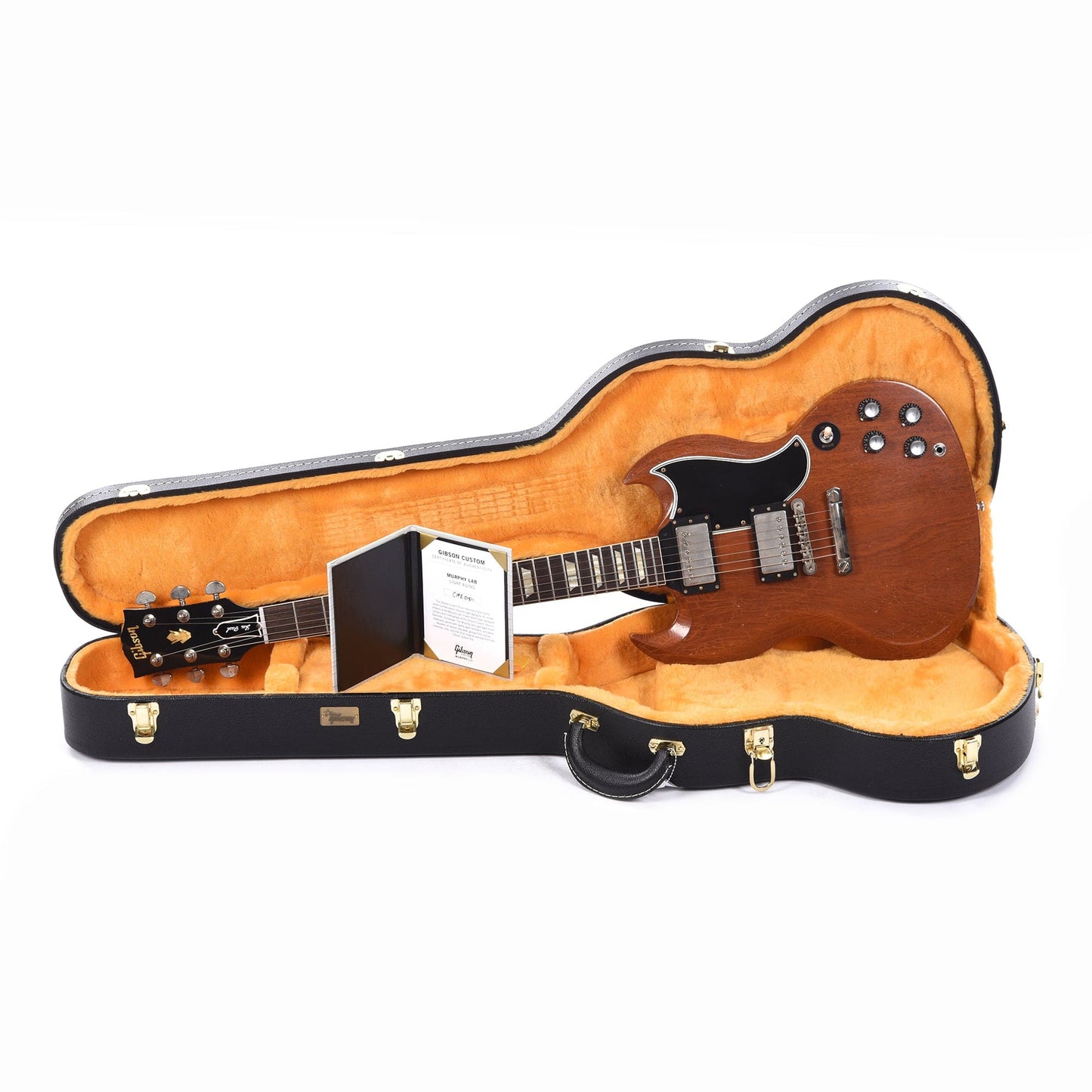Gibson Custom Shop Murphy Lab 1961 Les Paul SG Standard "CME Spec" Light Aged Heavy Antique Antique Natural w/Stop Bar & Grovers Electric Guitars / Solid Body