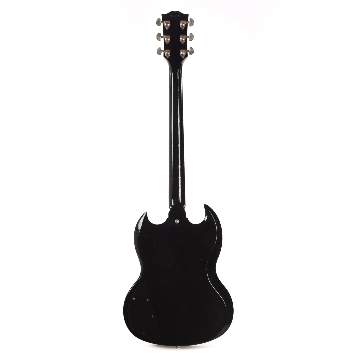Gibson Custom Shop Murphy Lab 1961 Les Paul SG Standard "CME Spec" Ultra Light Aged Antique Ebony w/Stop Bar & Grovers Electric Guitars / Solid Body