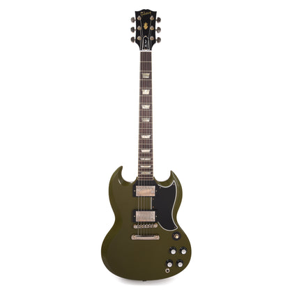 Gibson Custom Shop Murphy Lab 1961 Les Paul SG Standard "CME Spec" Ultra Light Aged Antique Olive Drab w/Stop Bar & Grovers Electric Guitars / Solid Body