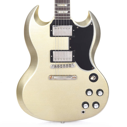 Gibson Custom Shop Murphy Lab 1961 Les Paul SG Standard "CME Spec" Ultra Light Aged Antique Silver Mist Poly w/Stop Bar & Grovers Electric Guitars / Solid Body