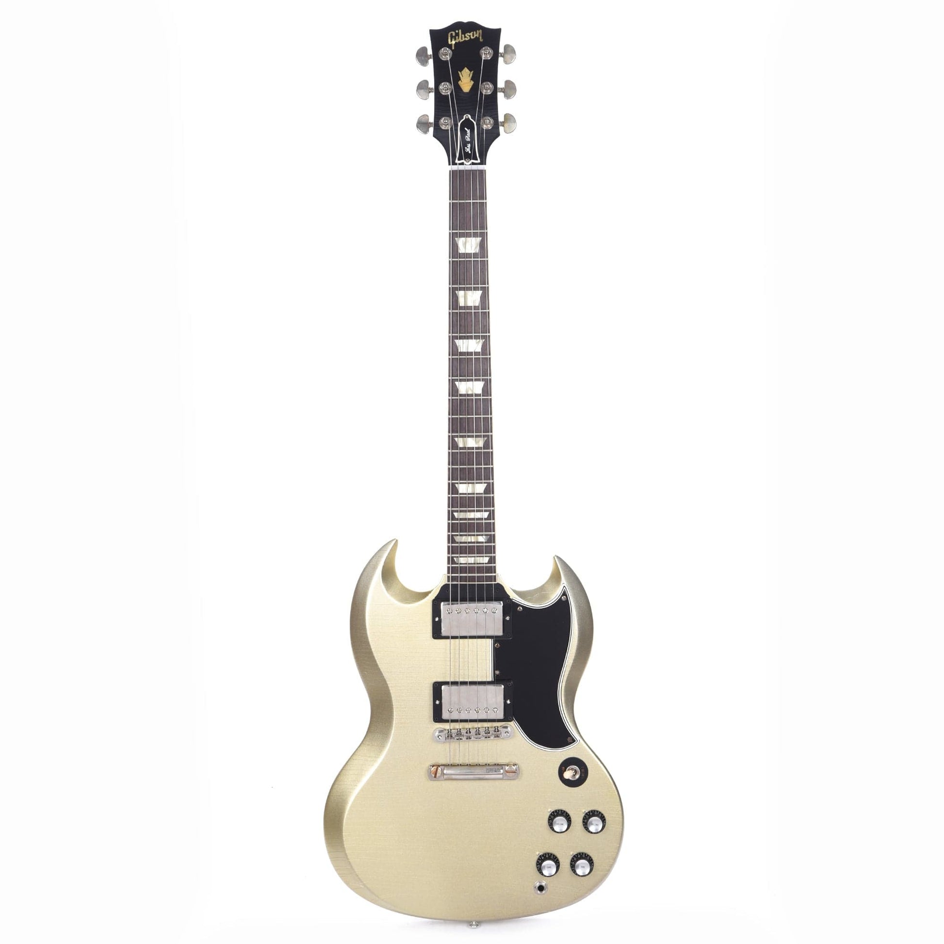 Gibson Custom Shop Murphy Lab 1961 Les Paul SG Standard "CME Spec" Ultra Light Aged Antique Silver Mist Poly w/Stop Bar & Grovers Electric Guitars / Solid Body