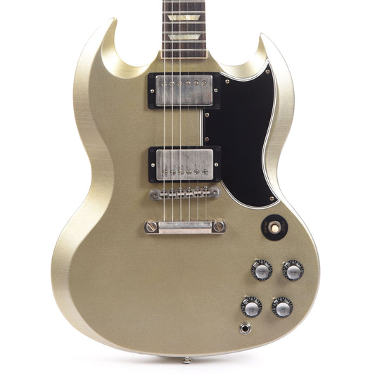 Gibson Custom Shop Murphy Lab 1961 Les Paul SG Standard "CME Spec" Ultra Light Aged Antique Silver Mist Poly w/Stop Bar & Grovers Electric Guitars / Solid Body